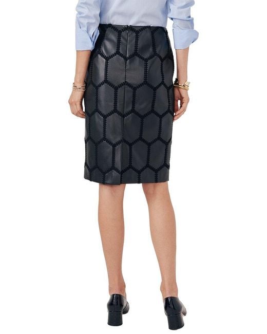 J.McLaughlin Blue Lennox Skirt