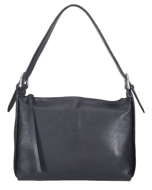 Frye Black Carla Leather Shoulder
