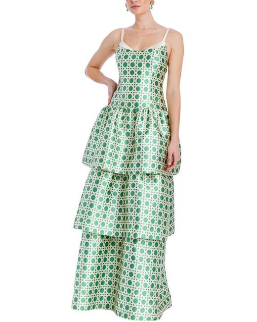 mestiza Green Ellison Convertible Gown