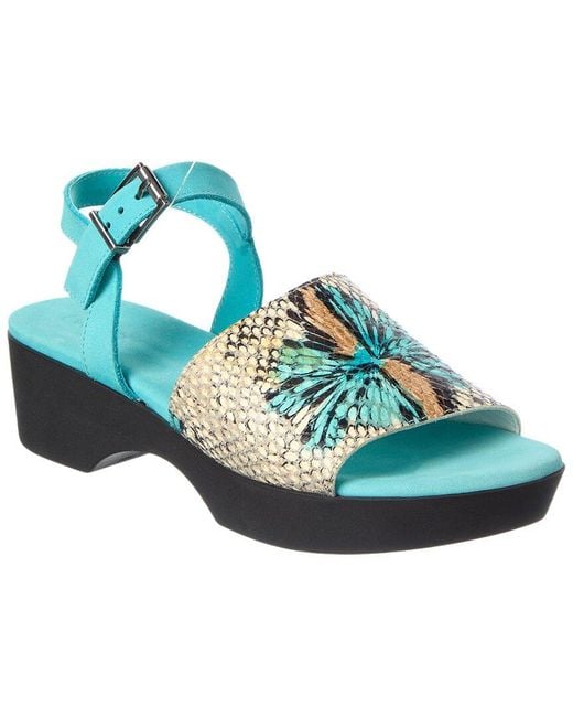 Arche Blue Sitam Leather Sneaker