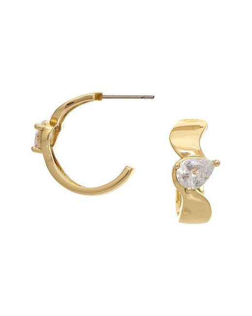 Rivka Friedman Metallic 18K Hoop Earrings
