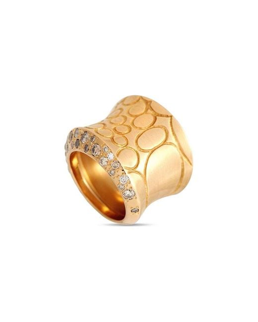 Pomellato Metallic 18k Rose Gold 0.89 Ct. Tw. Diamond Ring