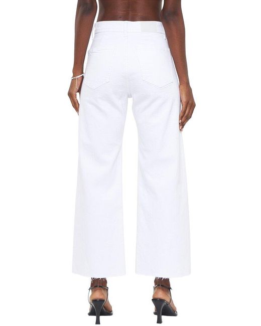 Pistola White Penny Blizzard Wide Leg Jean