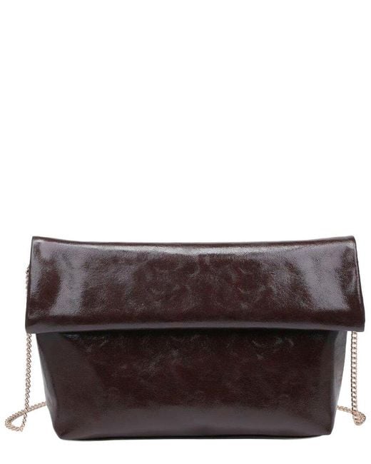 Moda Luxe Brown Angela Clutch