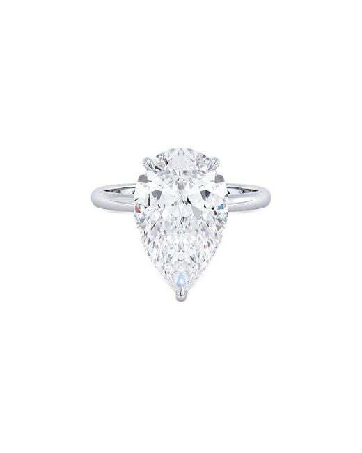 Lab Grown Diamonds White 14K.00 Ct. Tw. Lab-Grown Diamond Ring
