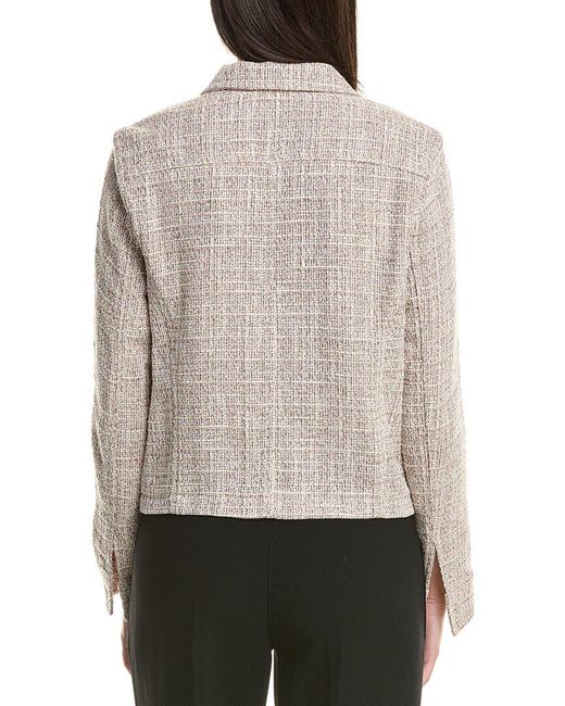 J.McLaughlin Natural Colby Linen-Blend Jacket