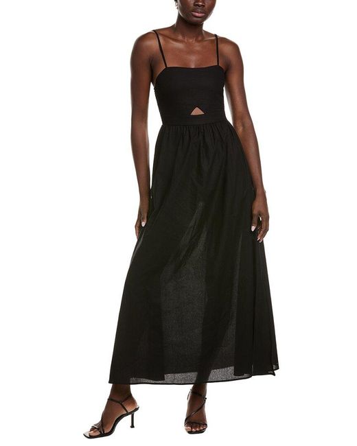 IPPONELLI Black Midi Dress