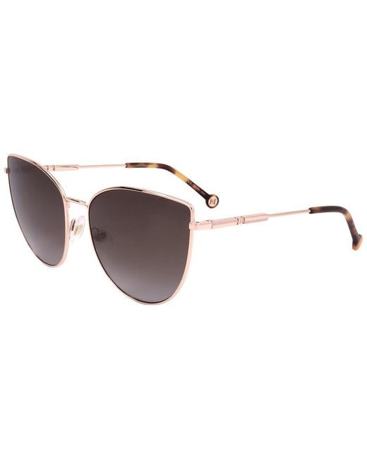 Carolina Herrera Brown 59Mm Sunglasses