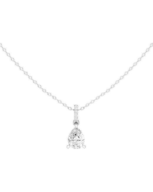 Amairah White 14K 1.50 Ct. Tw. Lab-Grown Diamond Fashion Necklace