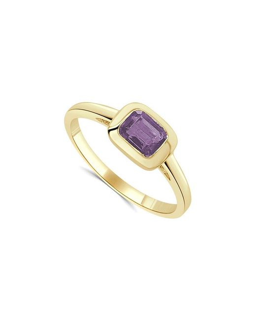 Sabrina Designs White 14k 0.50 Ct. Tw. Amethyst Ring