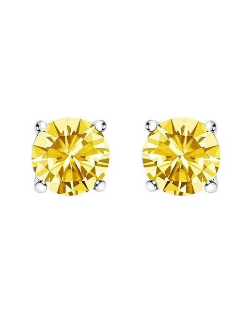 Haus of Brilliance Metallic 14K 1.00 Ct. Tw. Lab-Grown Diamond Stud Earrings
