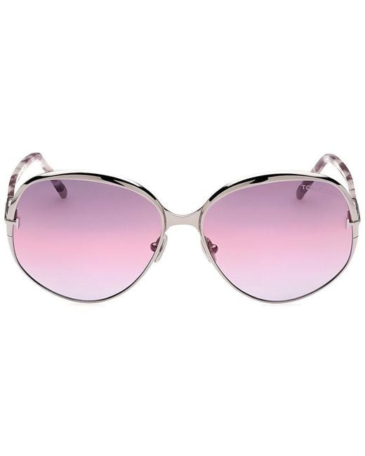 Tom Ford Pink 60Mm Sunglasses