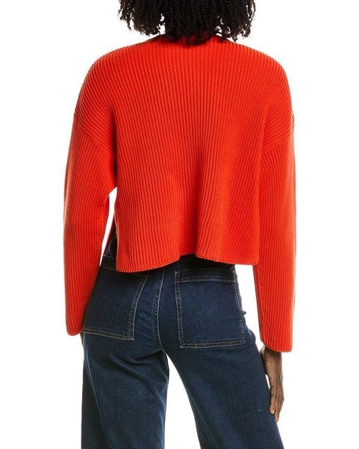 Officine Generale Red Officine Generale Luccita Sweater