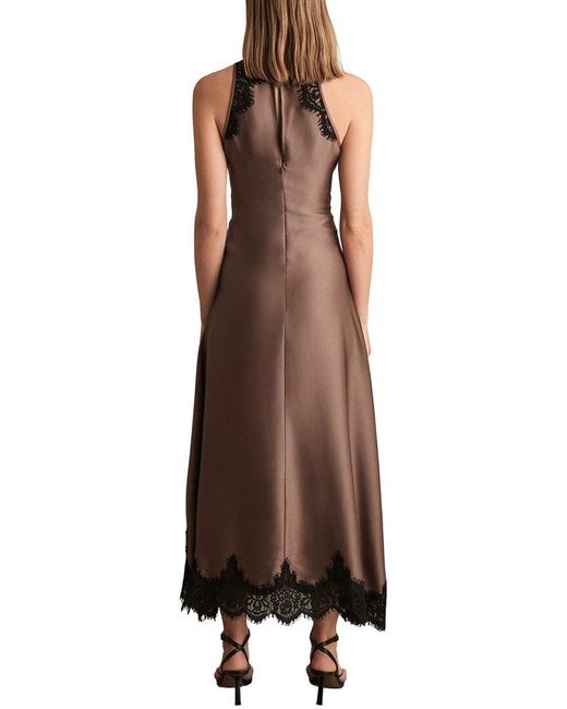 Reiss Brown Anais Dress