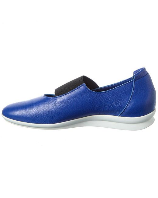 Arche Blue Naskow Leather Sneaker