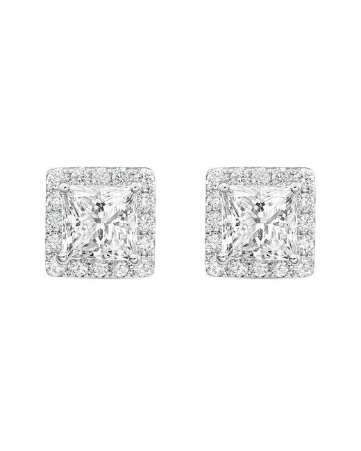 Diana M Metallic Diana M. 14K 6.00 Ct. Tw. Lab-Grown Diamond Earrings