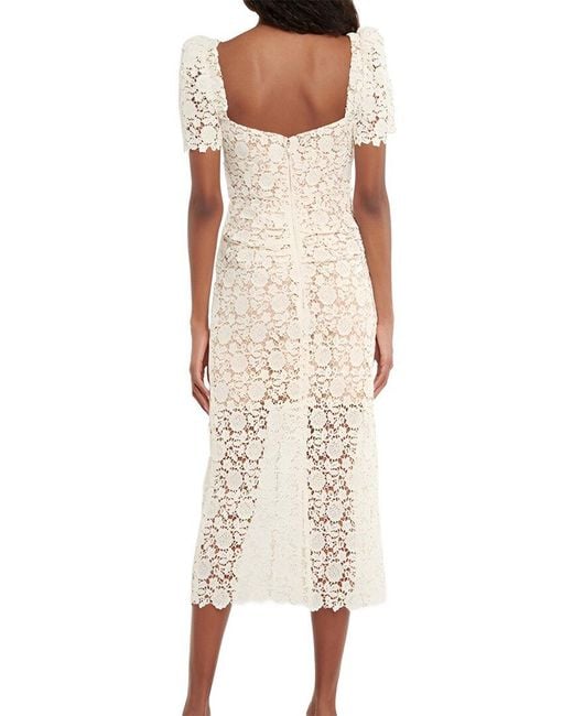Vincent Natural Midi Dress