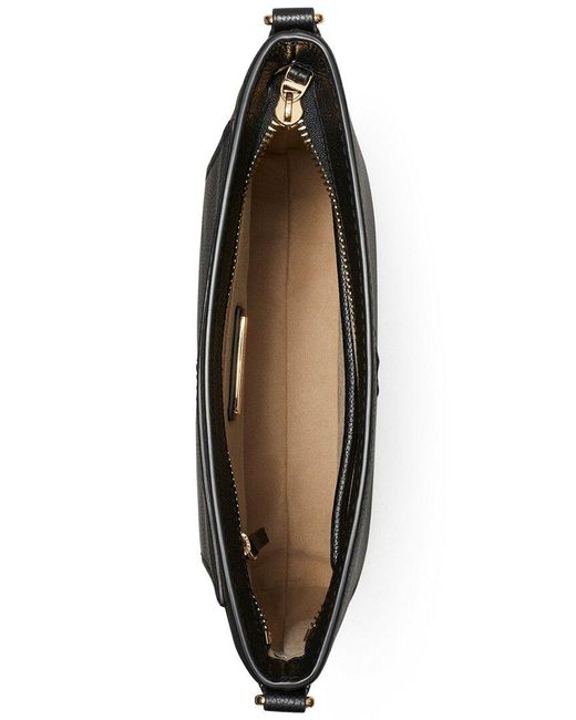 Tory Burch Thea Leather Swingpack Crossbody in Black | Lyst