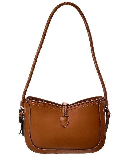 Isabel Marant Brown Vigo Leather Shoulder Bag