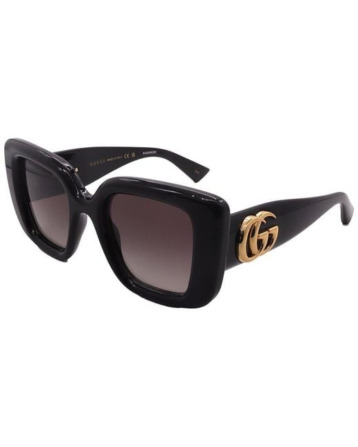 Gucci Black Gg1975S-002-50-22-145 Sunglasses