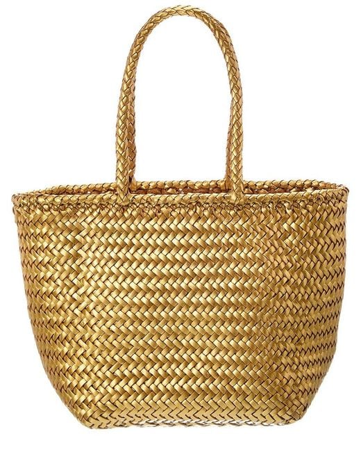 Dragon Diffusion Metallic Grace Small Leather Shoulder Bag