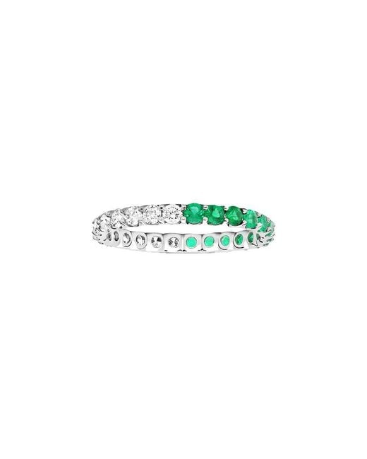 Amairah Green 14K 1.00 Ct. Tw. Lab-Grown Diamond Eternity Ring