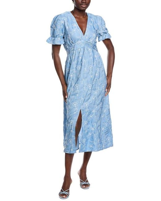ANNA KAY Blue Otaira Midi Dress