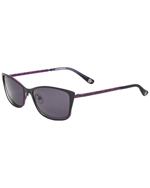Anna Sui Brown 54Mm Sunglasses