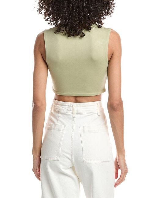 GUIZIO Green Celestial Stretch Top