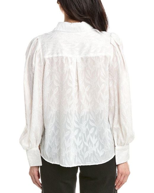 ANNA KAY White Santa Fe Lace Top