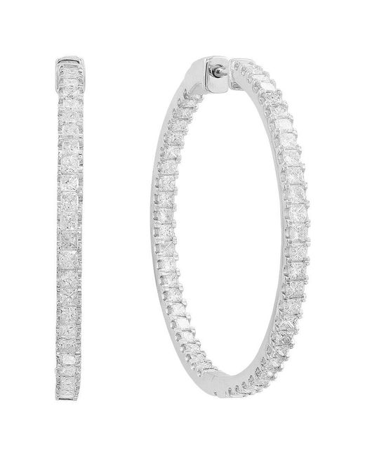 Effy Fine Jewelry White 14K 2.94 Ct. Tw. Diamond Earrings
