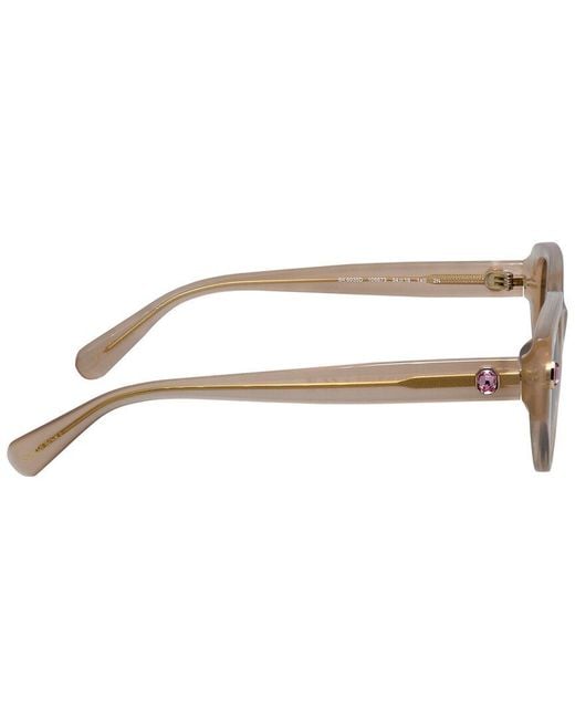 Swarovski Brown Sk6035D 54Mm Sunglasses