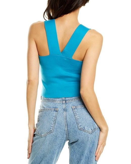 wide strap square neck tank top