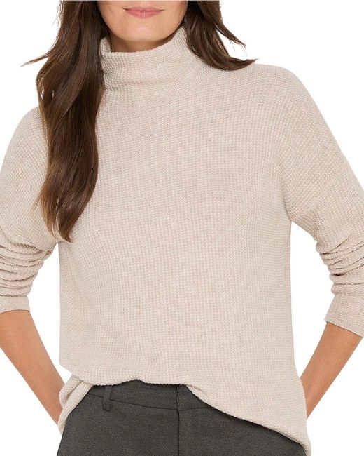 NIC+ZOE Natural Nic+Zoe Waffle Sweater