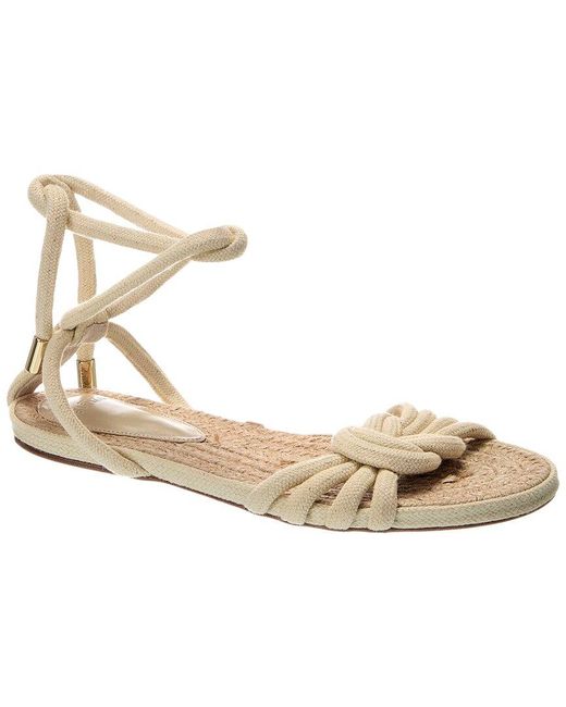 Alexandre Birman Metallic Vicky Rope Sandal