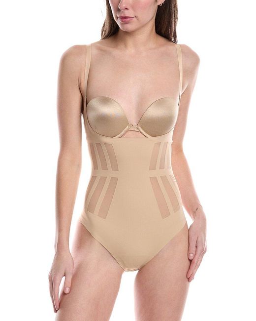 Commando Natural Spaghetti Strap Bodysuit