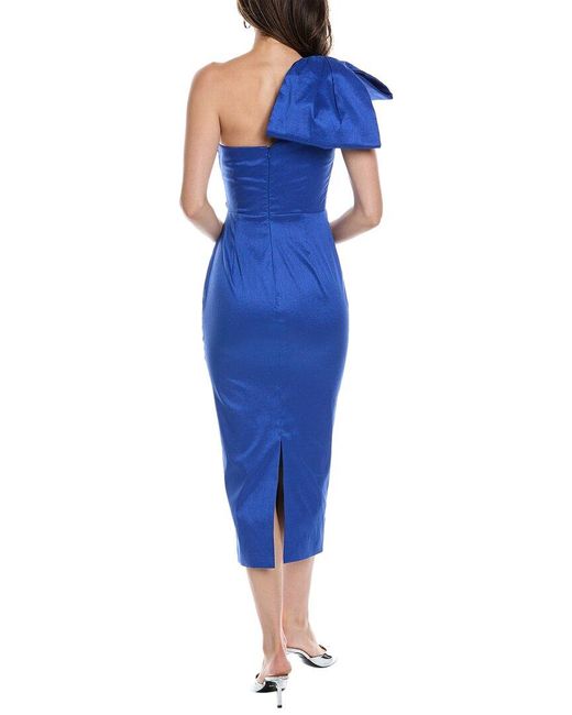 Rachel Gilbert Blue Fauve Dress