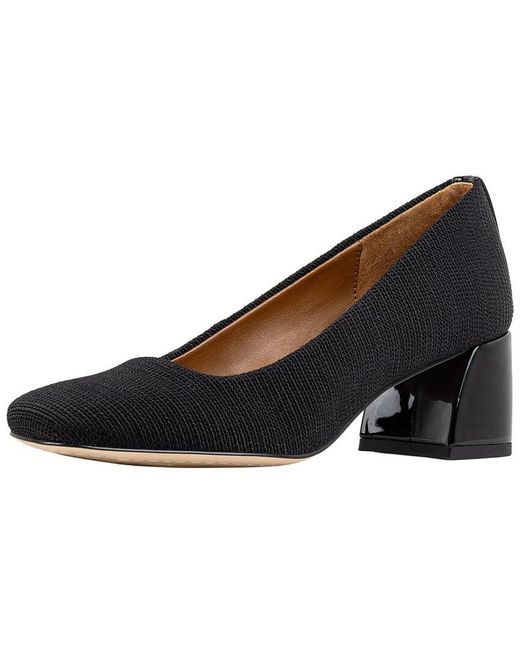 Donald J Pliner Black Aquarius Pump