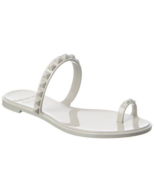 Carmen Sol White Maria Sandal