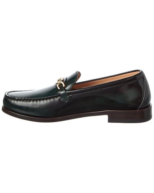 Tom Ford Black Abrasivato Leather Loafer