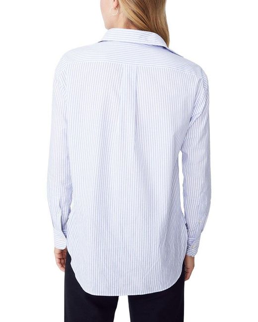 J.McLaughlin White Finn Blouse