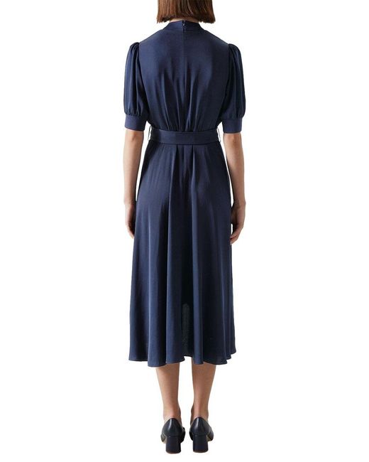 L.K.Bennett Blue Violet Dress