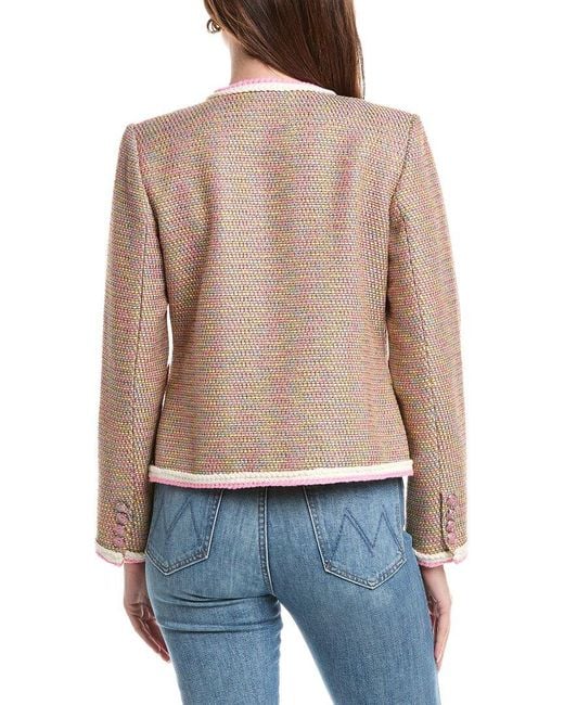 Tahari Natural Tweed Jacket