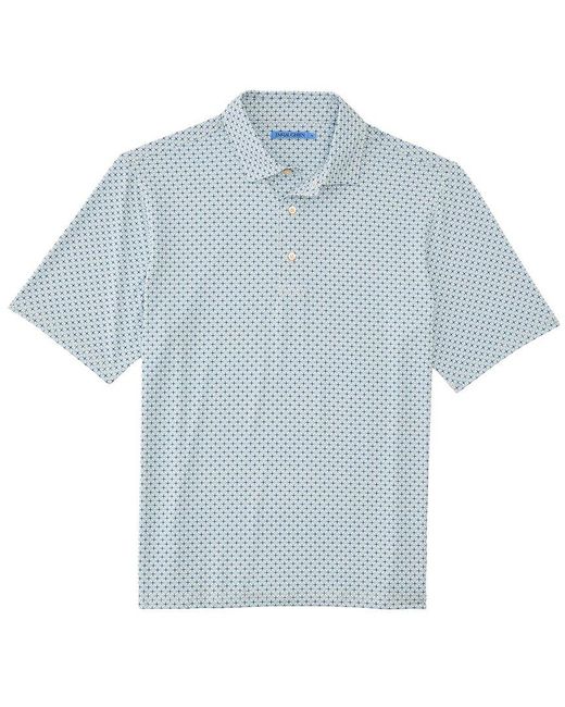 J.McLaughlin Blue Peak Polo Shirt for men