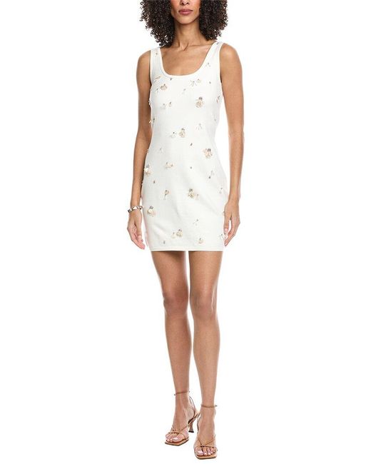 Jonathan Simkhai White Rue Mini Dress
