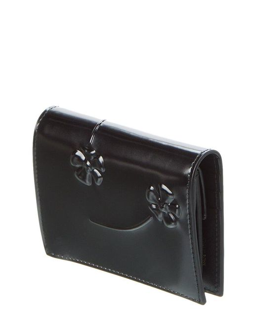 Prada Black Logo Leather Wallet