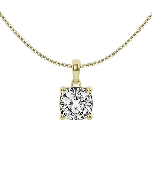 Lab Grown Diamonds White 14K 2.00 Ct. Tw. Lab Grown Diamond Solitaire Pendant Necklace
