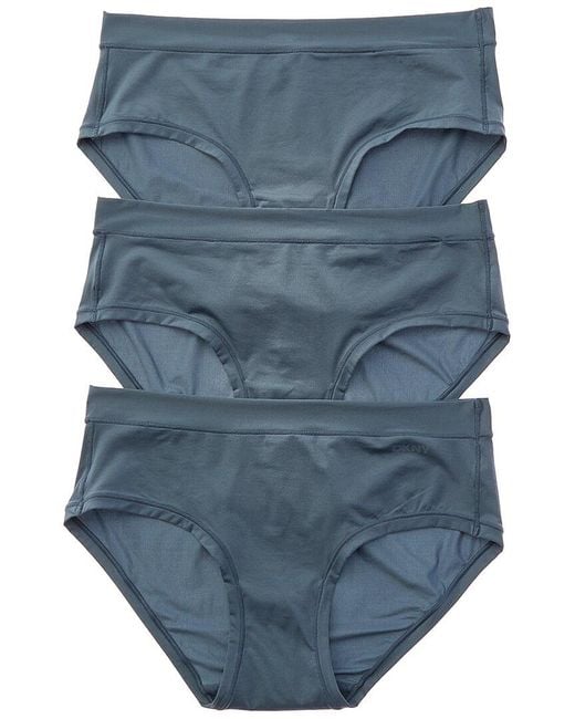 DKNY Blue 3Pk Active Comfort Hipster