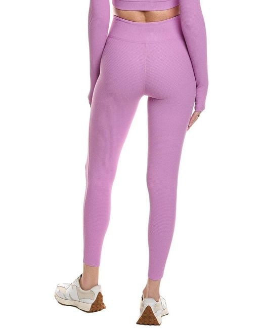 Year Of Ours Purple Thermal Veronica Legging