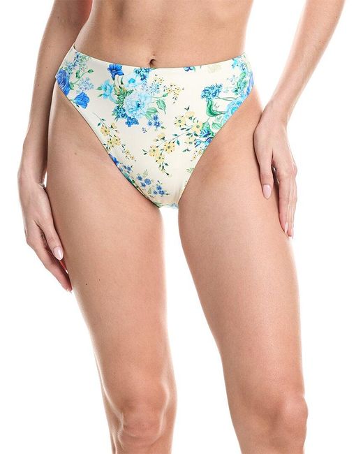 VYB Blue Gianna High Waist Cheeky Bottom